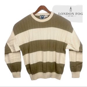London Fog Men’s Tan Sweater Pullover Xl